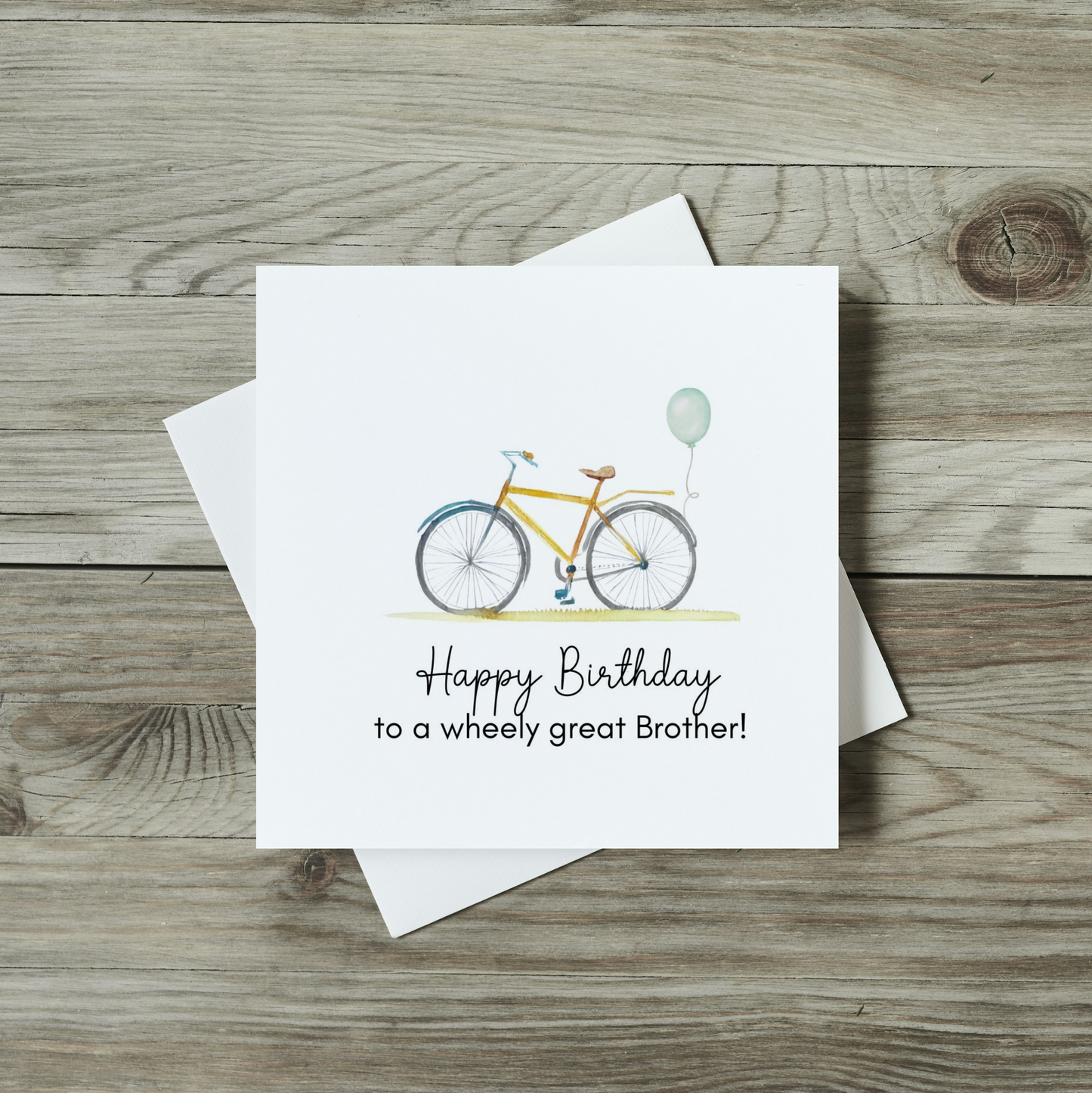 Personalised Birthday Card - For a Wheely Great Person