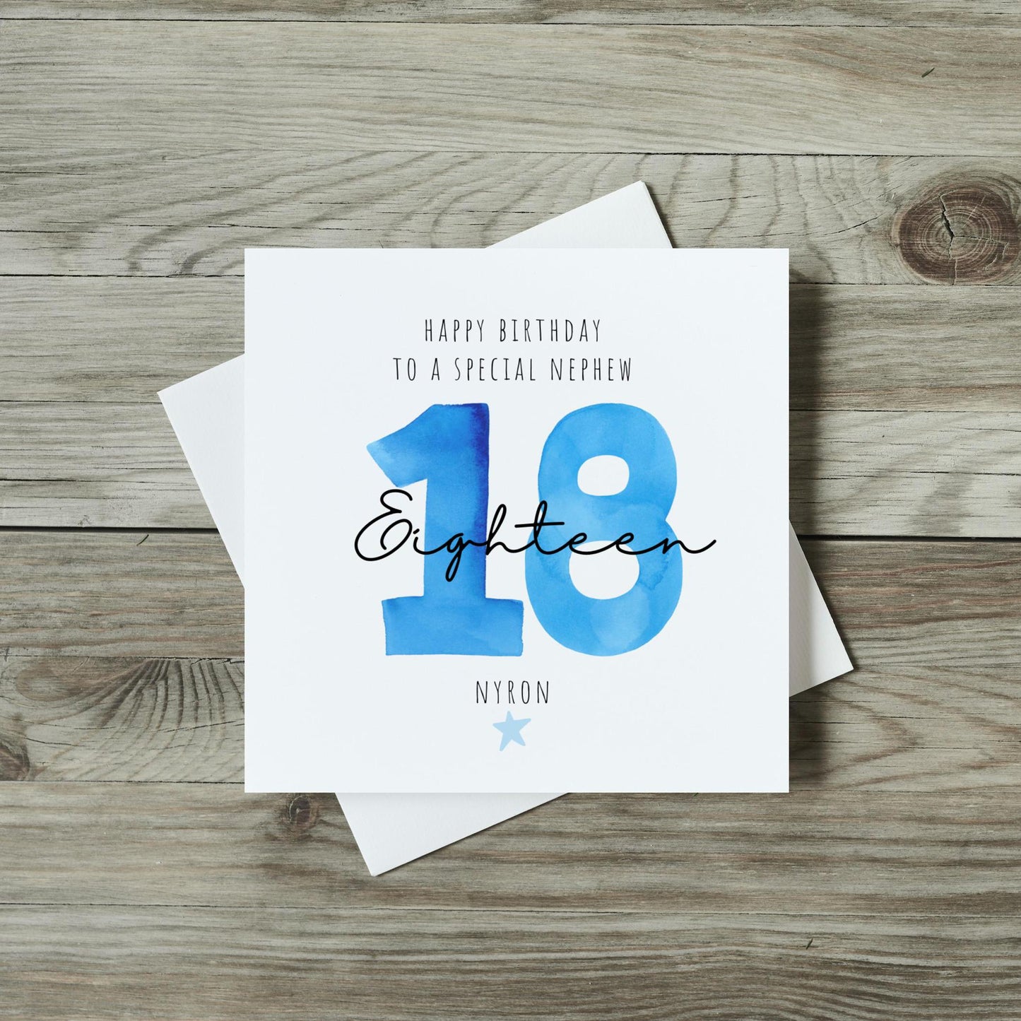 Personalised Milestone Birthday Card -  Special 18th 21st 30th