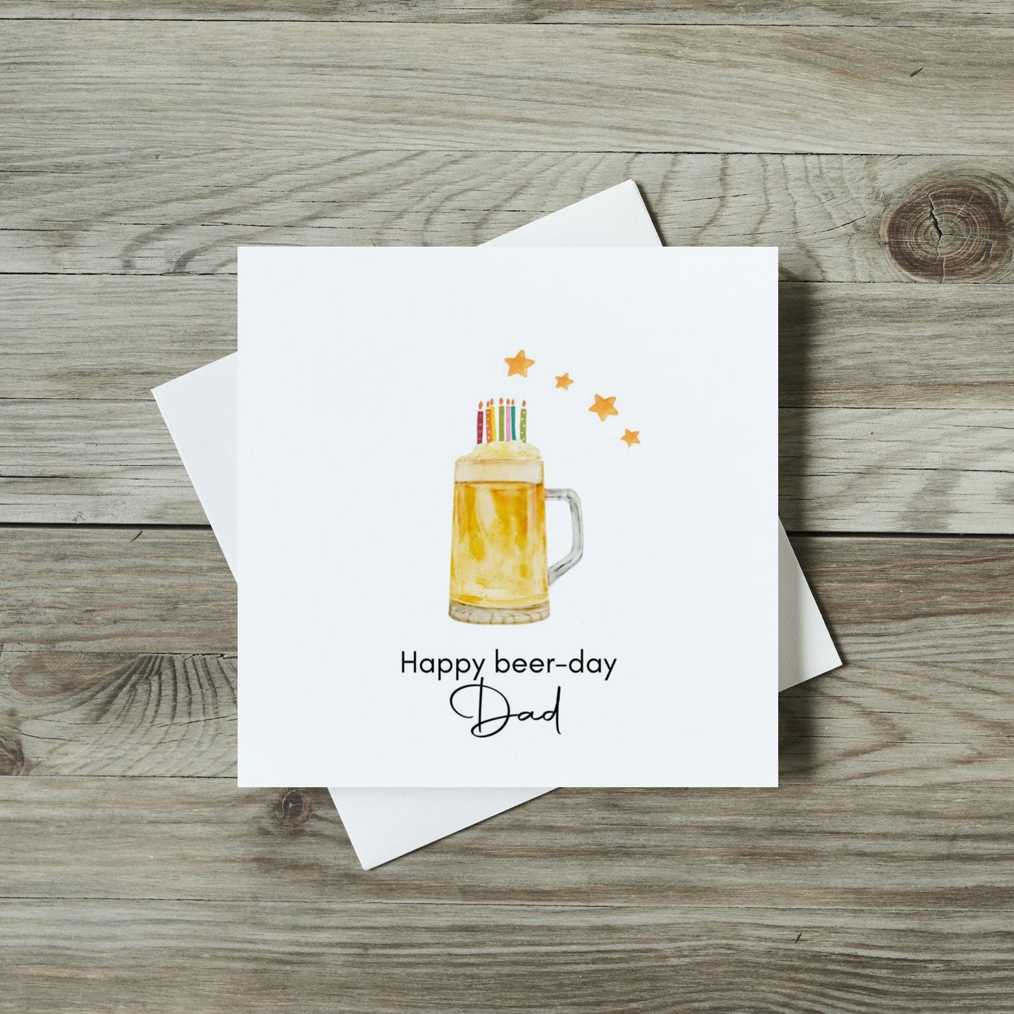 Personalised Birthday Card - Happy Beer Day